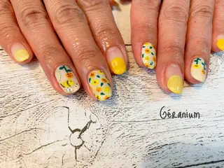 ネイル GéRanium Harukaのネイルデザイン