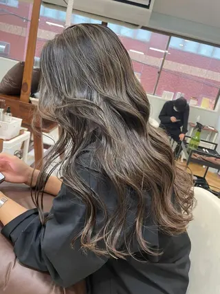 ロング ヘアアレンジ 髪質改善ayame 横山諒のヘアスタイル