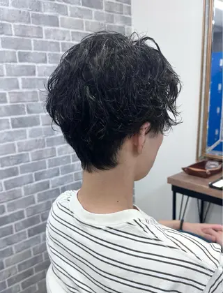 メンズ Noyヨシモト ヒロトのヘアスタイル