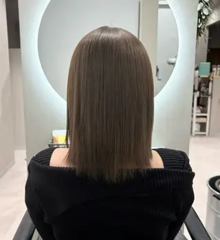 ミディアム カラー Gritter / mayuのヘアスタイル