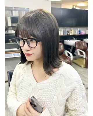 ミディアム カラー cocoru所属・＊横浜駅＊ 金子 誠也のヘアスタイル