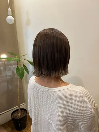 ミディアム 田中 結月のヘアスタイル