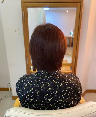 ショート カラー CRADLE Takeuchiのヘアスタイル
