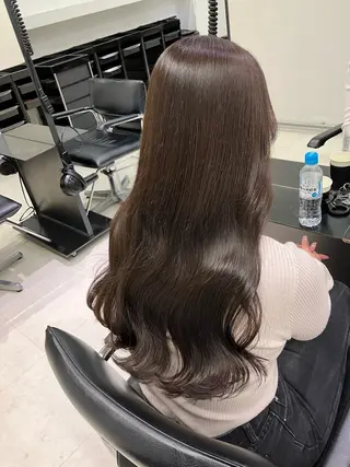 ロング カラー 💖ブリーチなし透明 感💖ASAHIのヘアスタイル