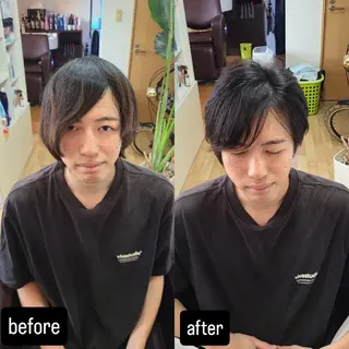 メンズ シ マのヘアスタイル
