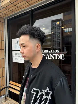ショート パーマ メンズ ハヤシカズキ/カラー ✂/メンズパーマのヘアスタイル