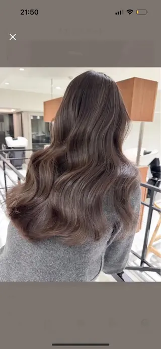 ロング 🎀 うる艶透明感 カラー / 錦糸町のヘアスタイル