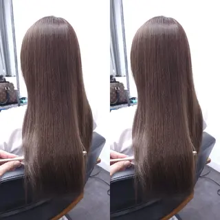 ロング 平田 広大のヘアスタイル