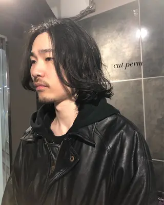 パーマ ヘアアレンジ メンズ メンズ特化✂️栗原 侑也のヘアスタイル
