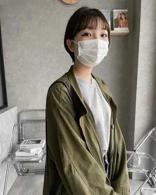 ショート 河原 亮のヘアスタイル