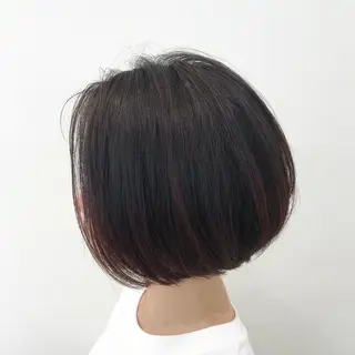 ショート クロスパーマ松永裕久 似合わせカットのヘアスタイル