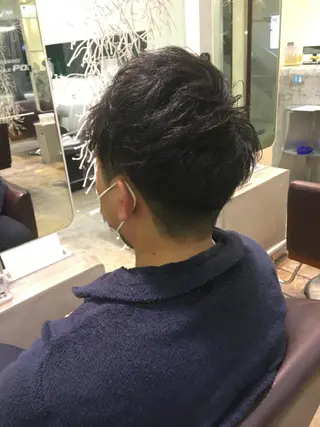 パーマ メンズ 中村 碧のヘアスタイル