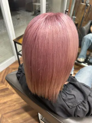 ミディアム カラー 【ALEAP】 sakuraのヘアスタイル