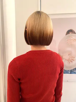 ショート rizu🤎/ ボブ /ブラウンカラーのヘアスタイル