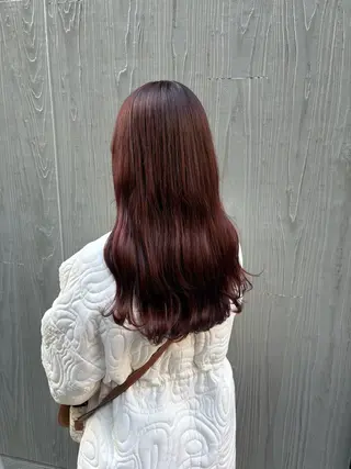 ロング カラー 🎀西川芽依/ 暖色カラー🎀のヘアスタイル