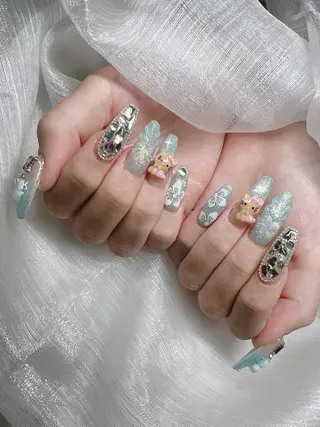 ネイル Lee Nails チップ長さだし専門店のネイルデザイン