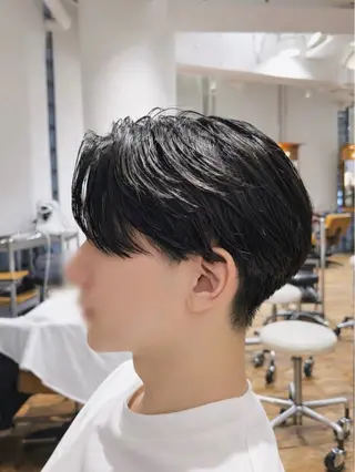 ミディアム パーマ メンズ Koki/ メンズヘア特化のヘアスタイル