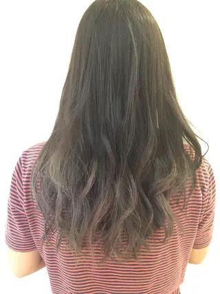 ロング カラー ハイトーン×髪質改善 KENTAのヘアスタイル
