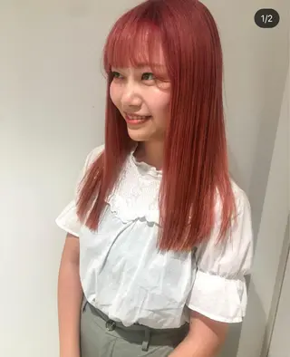 ミディアム カラー センスをお届けします 大谷将生infpのヘアスタイル