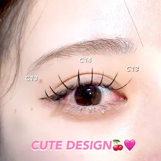 マツエク・マツパ 💌 ユイ✮パリエクのマツエク・マツパデザイン