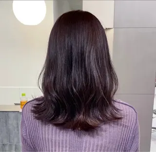 カラー オリーブ🎶アッシュ グレージュちひろ🧸のヘアスタイル