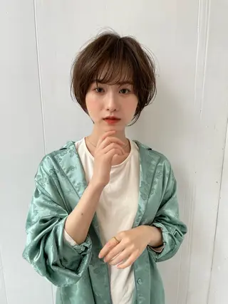 パーマ 鳥羽 正治のヘアスタイル
