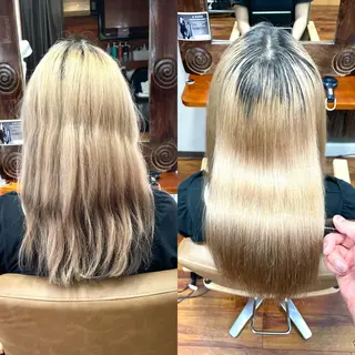 ミディアム ✨美髪矯正&ショート の小林✨のヘアスタイル