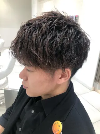 ショート 坪井 彰吾のヘアスタイル