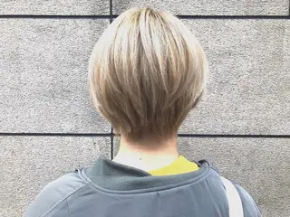 ショート カラー 本田 大和のヘアスタイル