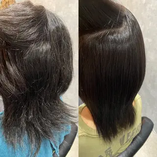 今枝莉菜 上品なツヤカラーのヘアスタイル