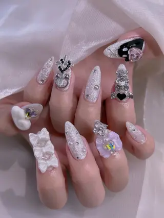 ネイル 長さだし専門店 M2　rikaのネイルデザイン