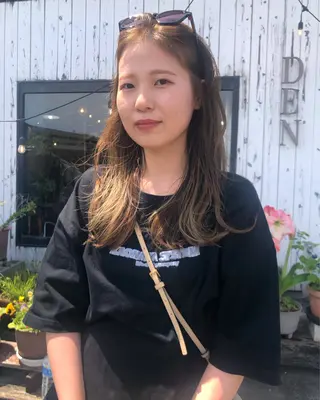 ロング カラー デザインカット🎨 ボブ🫟おざきのヘアスタイル