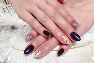 ネイル マジック ミラーのネイルデザイン