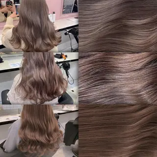 ロング カラー ヘアアレンジ 💖艶と似合わせ💖 カラーカット💖のヘアスタイル
