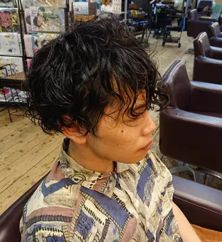 パーマ メンズ 「sumi」 AMIのヘアスタイル