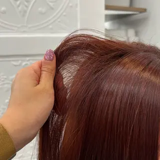 ロング カラー 暖色🍇/透明感/ 髪質改善/YUIKOのヘアスタイル