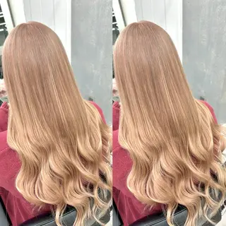 カラー ヘアメ🎀推しカラー 🥣横浜/しほ🧸のヘアスタイル
