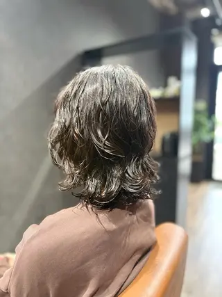 ミディアム パーマ CAFNE所属・CAFNE ✂︎のヘアスタイル