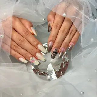 ネイル ハイビスカス ネイルサロンのネイルデザイン