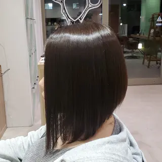 ミディアム パーマ est calla(エストカラー)浦和美園所属・あさみ /スパ・ケアニストのヘアスタイル