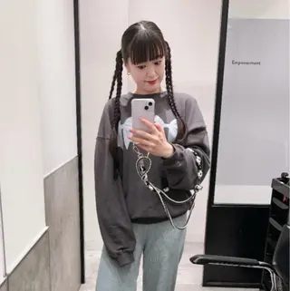 ロング カラー パーマ ヘアアレンジ メンズ キッズ stylist 🌸 kana.のヘアスタイル