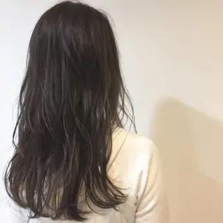 ロング カラー 小川 舜人のヘアスタイル