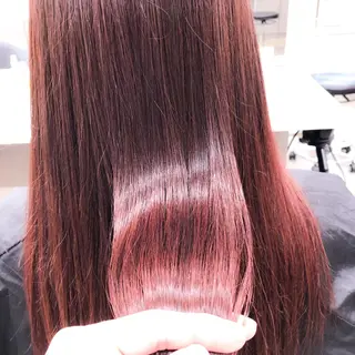 ロング カラー ハイトーン×レイヤー カットTAKUMIのヘアスタイル