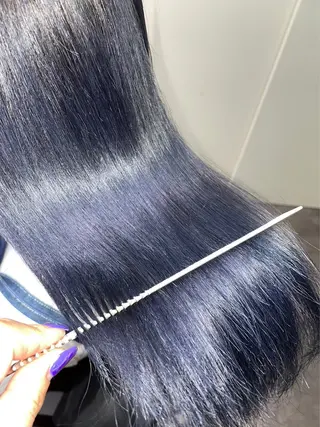 ロング カラー 🦋韓国hair🦋 エクステ店長sakiのヘアスタイル