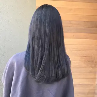 ロング maco 艶感ハイトーン🦋のヘアスタイル