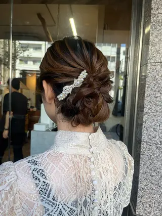 セミロング ヘアアレンジ IMARI /のヘアスタイル