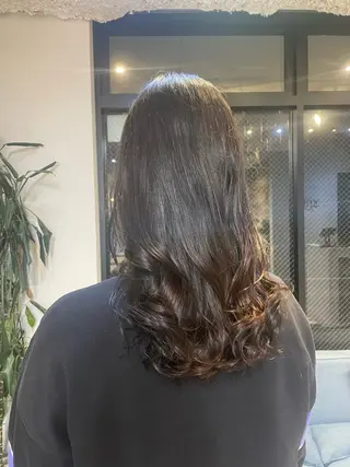 ロング パーマ EIGHT 野々市 イトウミサキのヘアスタイル