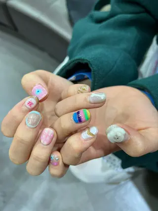 ヘアアレンジ ネイル マツエク・マツパ チャンモリパーマ/韓 国/Minami🦋のヘアスタイル