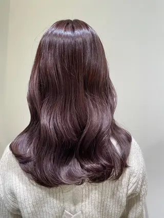 ロング カラー 🫧レイヤーカット／ 蓮沼実奈🫧のヘアスタイル