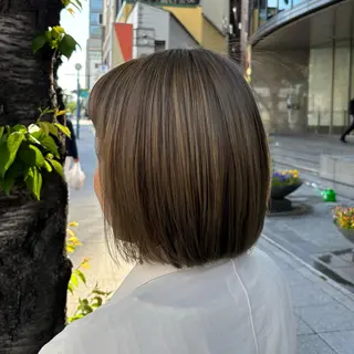 ショート カラー BELO OSAKA マオのヘアスタイル
